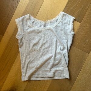 brandy melville grey tee